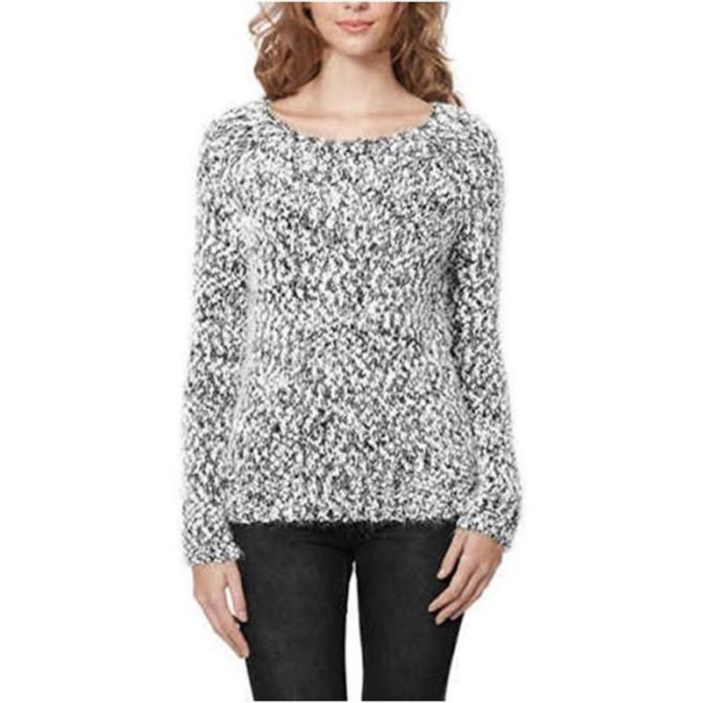 NWOT Buffalo David Bitton Eyelash Sweater Black